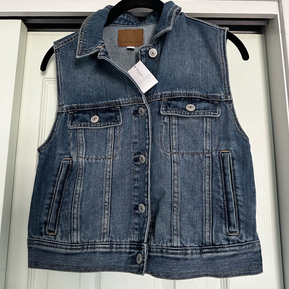 American Eagle Outfitters Denim Vest